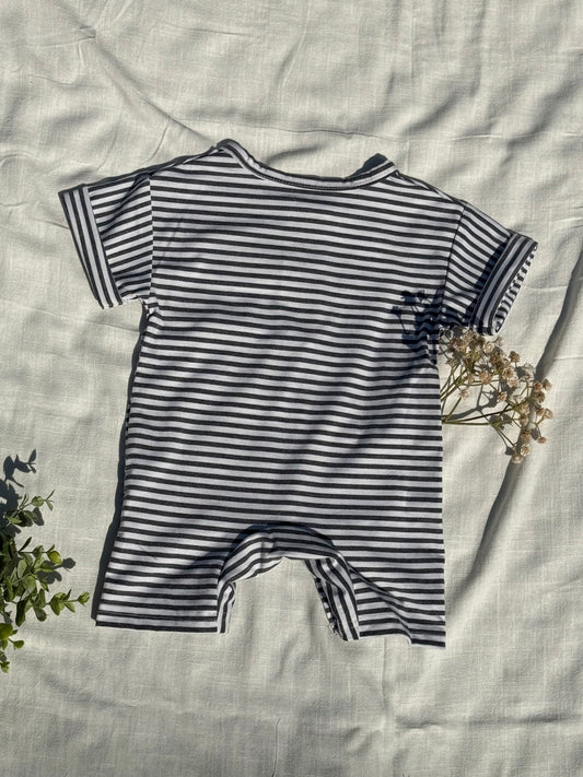 Classic Striped Romper